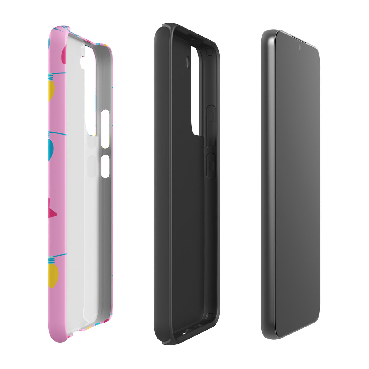Phone Case for Samsung Galaxy with festive holiday lights design