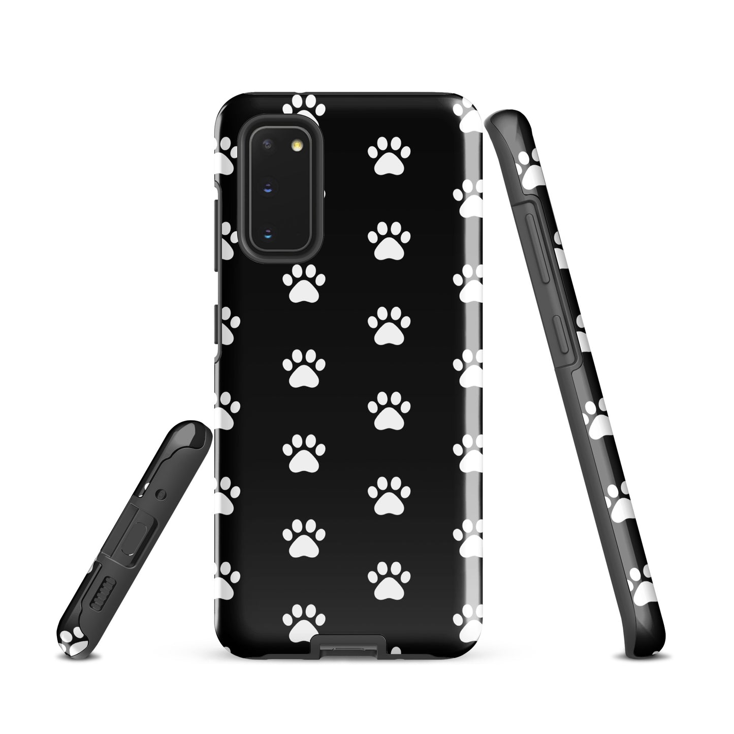 Phone Case for Samsung Galaxy: Stylish Paw Print Design for Pet Lovers