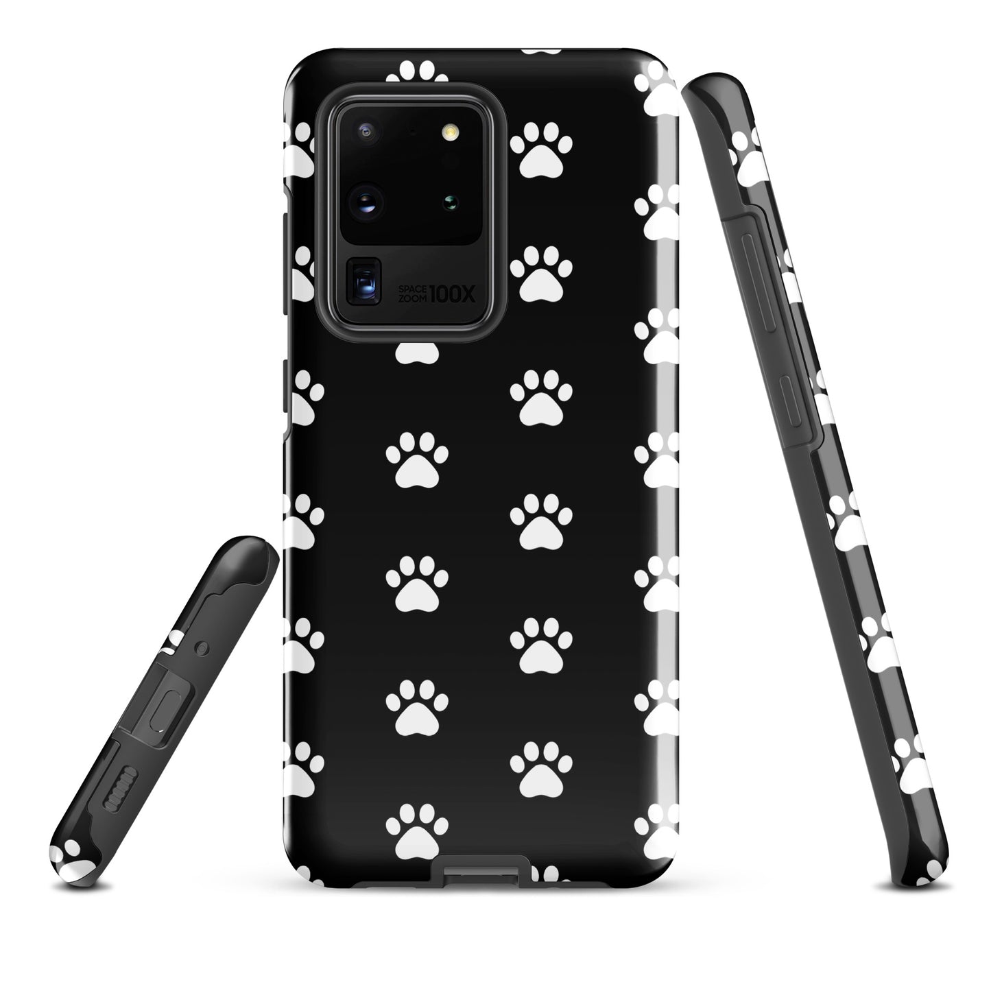 Phone Case for Samsung Galaxy: Stylish Paw Print Design for Pet Lovers