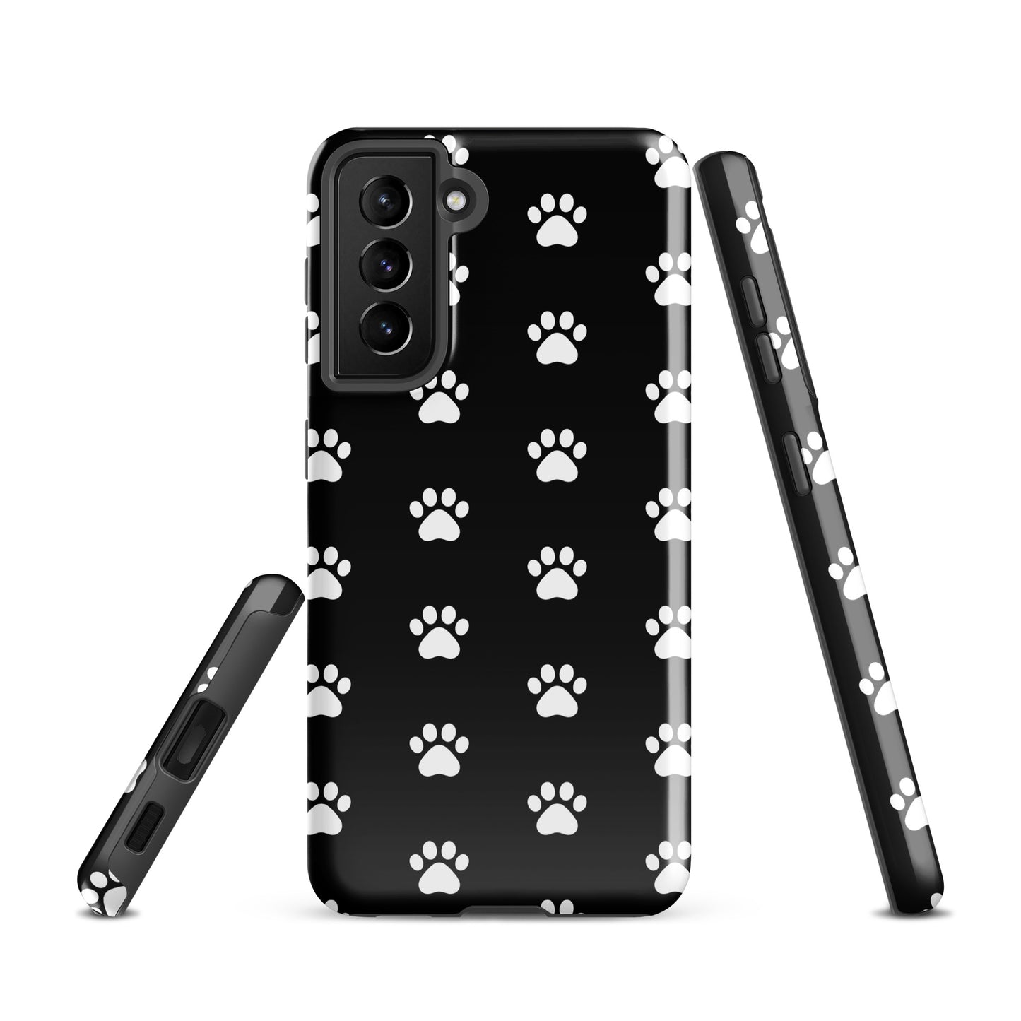 Phone Case for Samsung Galaxy: Stylish Paw Print Design for Pet Lovers
