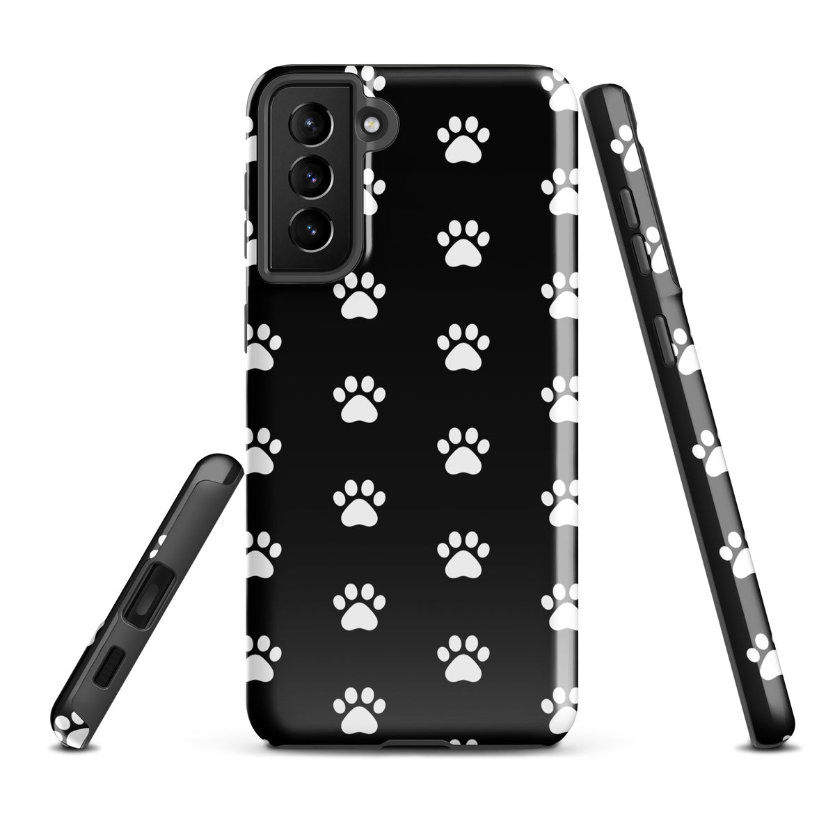Phone Case for Samsung Galaxy: Stylish Paw Print Design for Pet Lovers