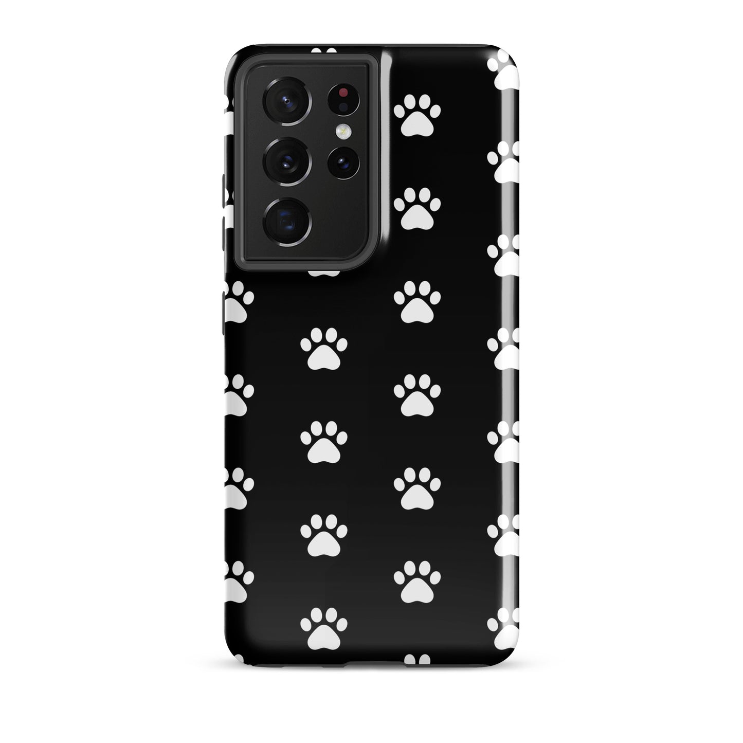 Phone Case for Samsung Galaxy: Stylish Paw Print Design for Pet Lovers