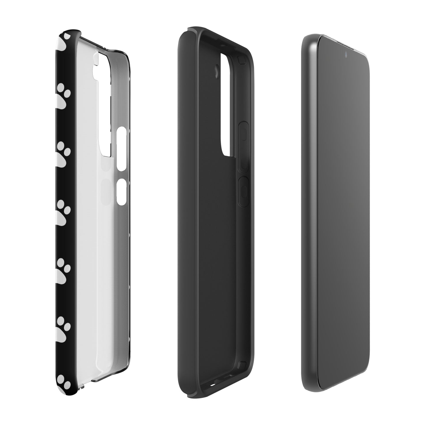 Phone Case for Samsung Galaxy: Stylish Paw Print Design for Pet Lovers