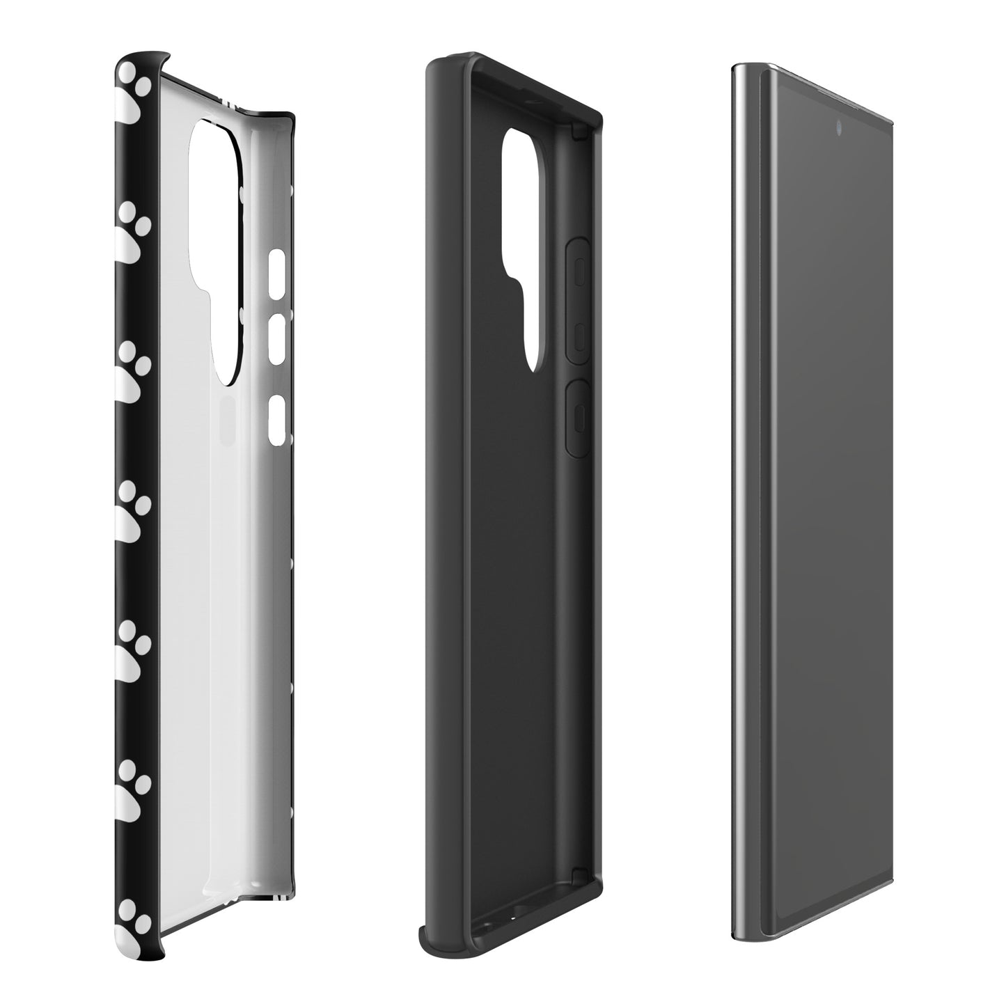 Phone Case for Samsung Galaxy: Stylish Paw Print Design for Pet Lovers