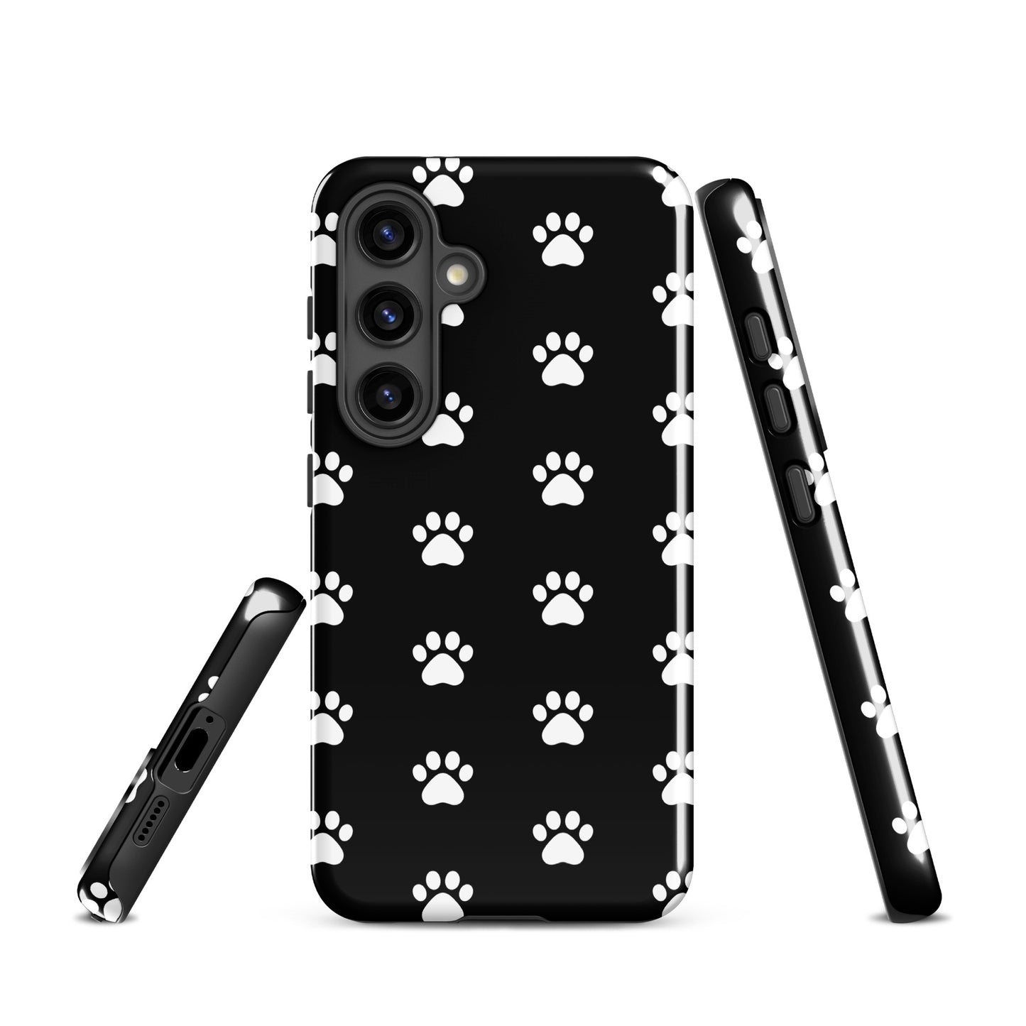 Phone Case for Samsung Galaxy: Stylish Paw Print Design for Pet Lovers