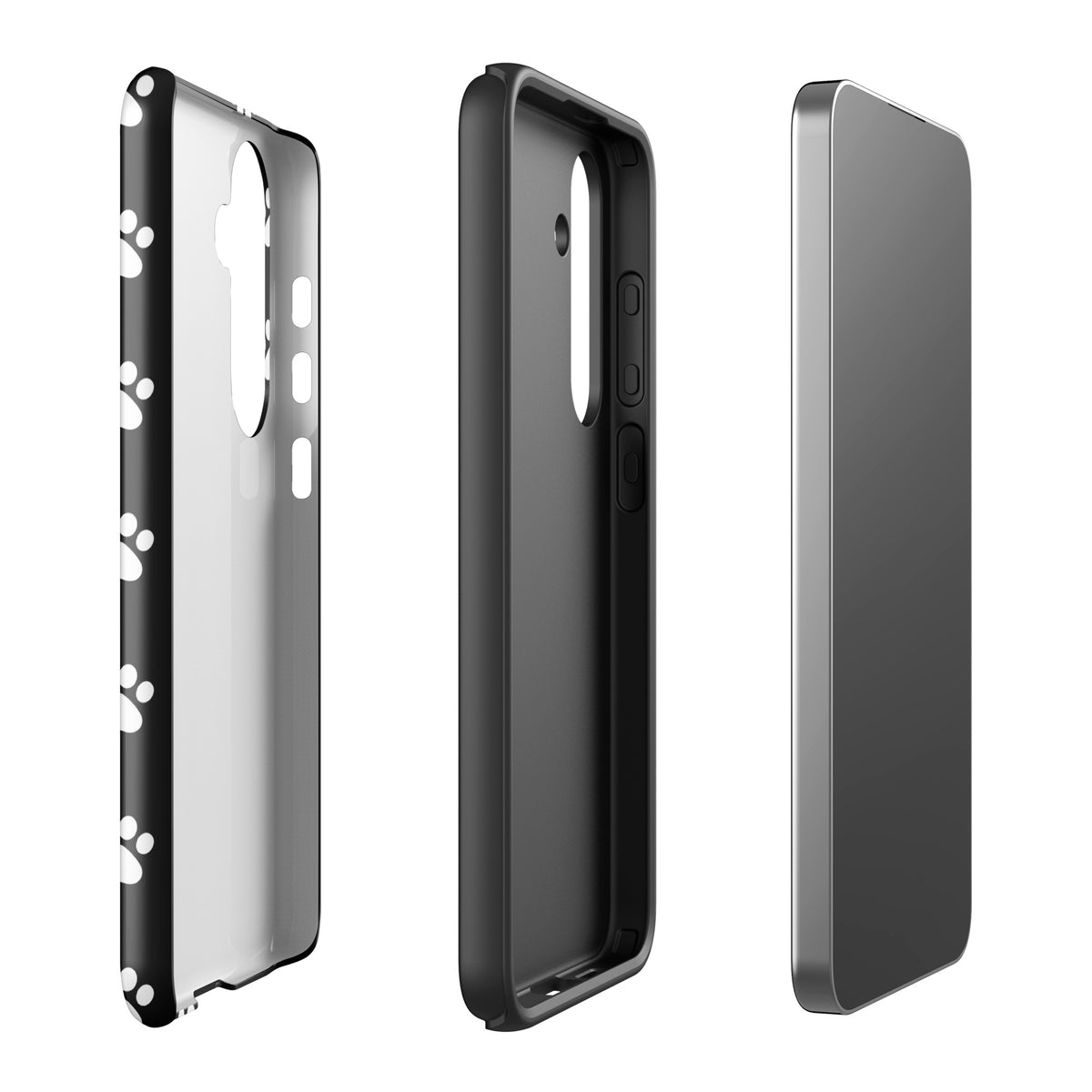 Phone Case for Samsung Galaxy: Stylish Paw Print Design for Pet Lovers
