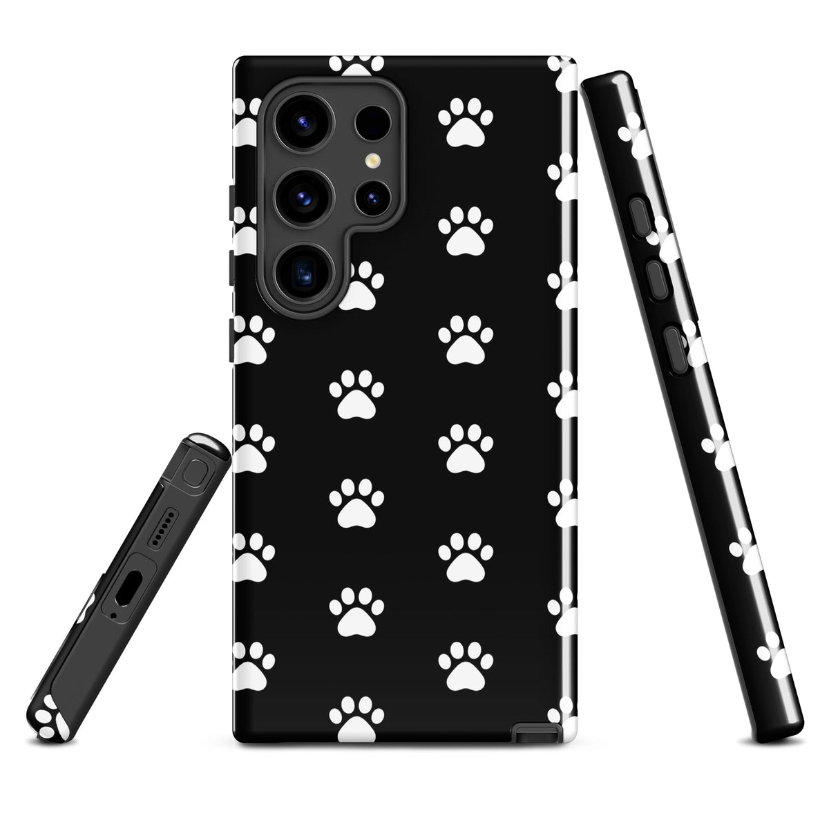 Phone Case for Samsung Galaxy: Stylish Paw Print Design for Pet Lovers