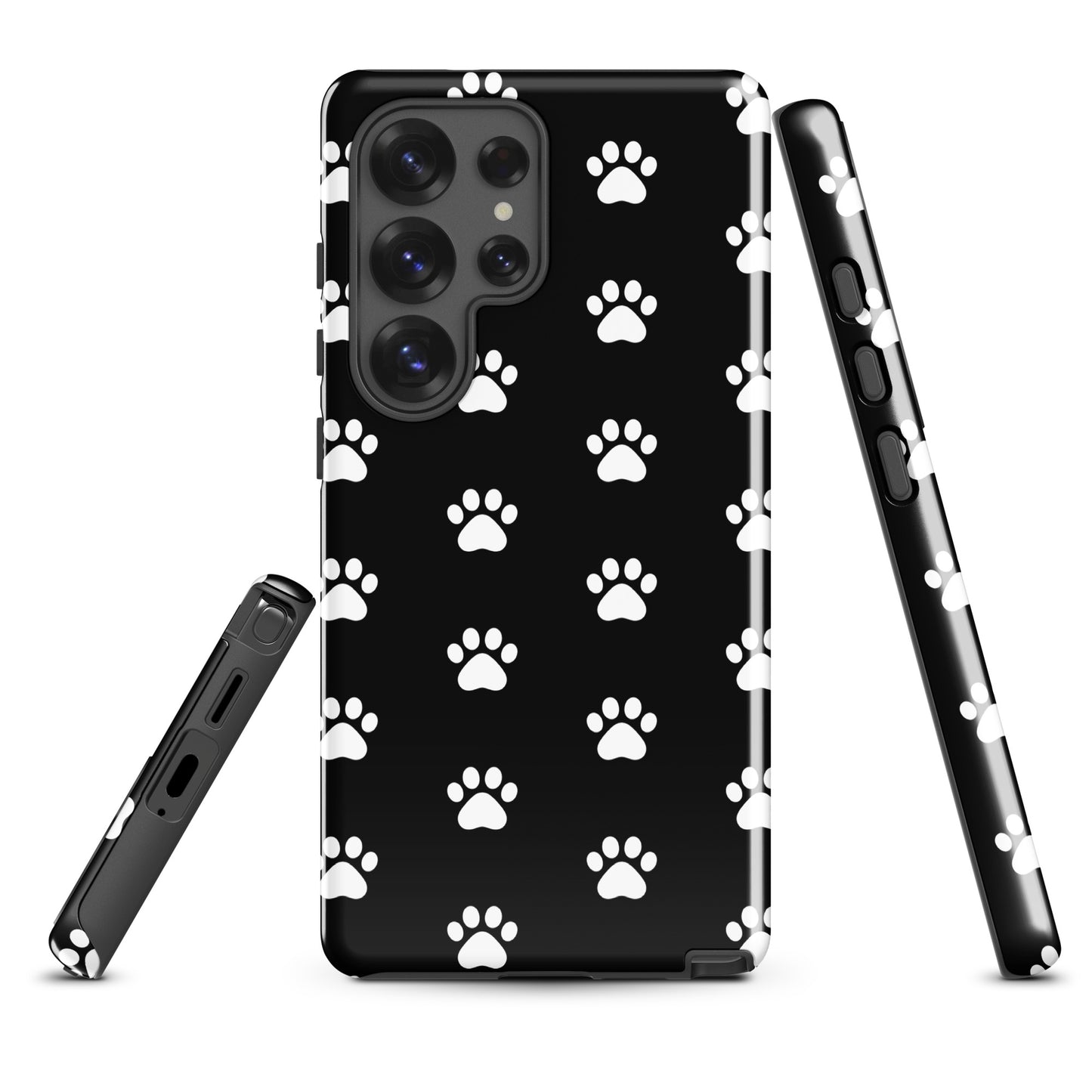 Phone Case for Samsung Galaxy: Stylish Paw Print Design for Pet Lovers
