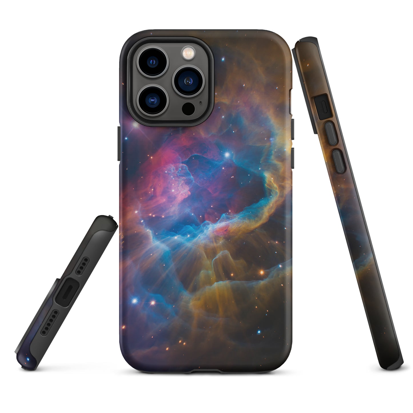 Nebula Cosmic Dreamscape Starburst Phone Case for iPhone