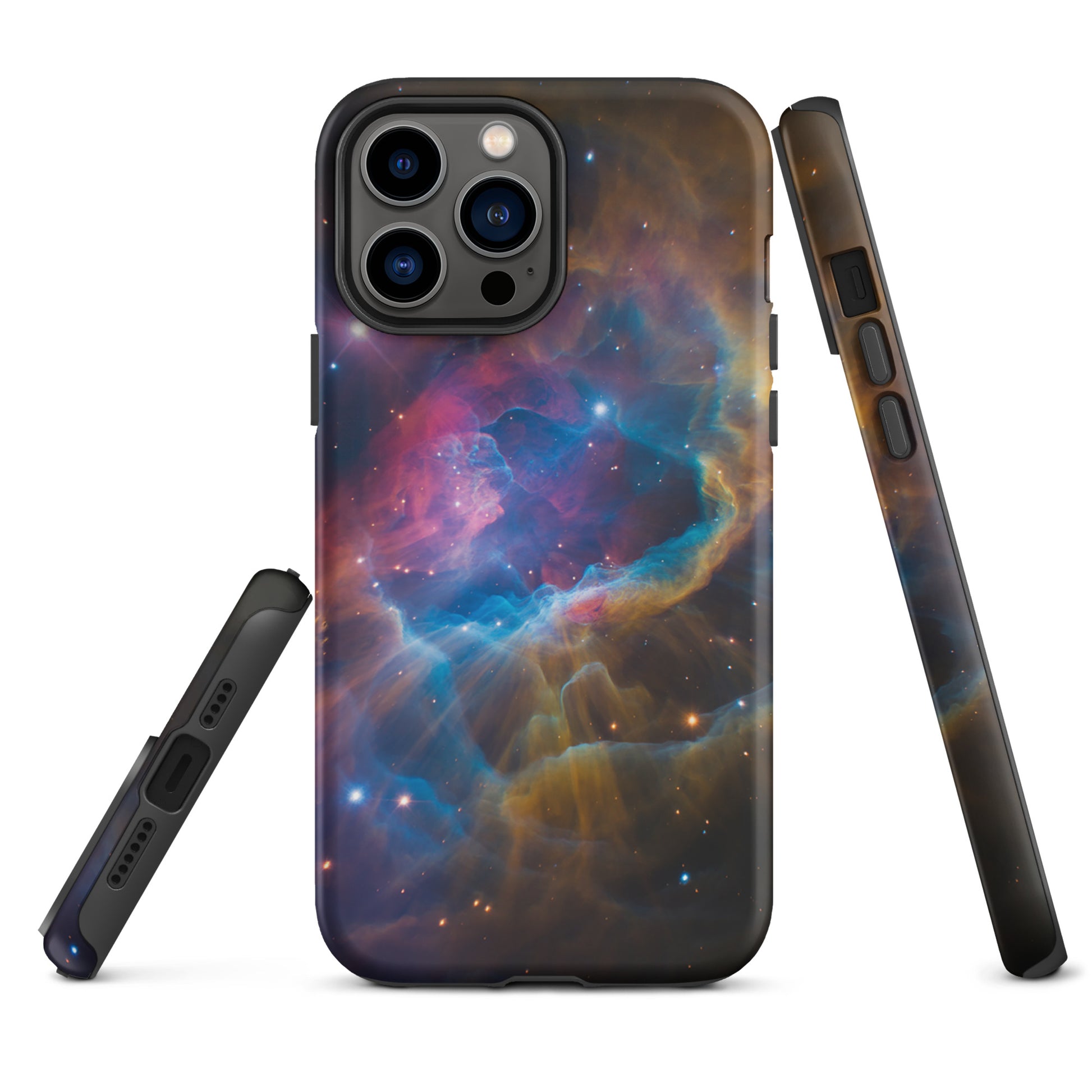 Nebula Cosmic Dreamscape Starburst Phone Case for iPhone