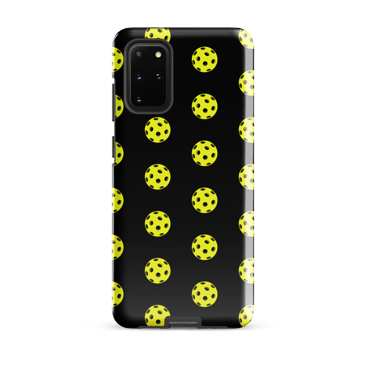 Phone Case for Samsung Galaxy with pickleball pattern, perfect for sporty style and premium protection