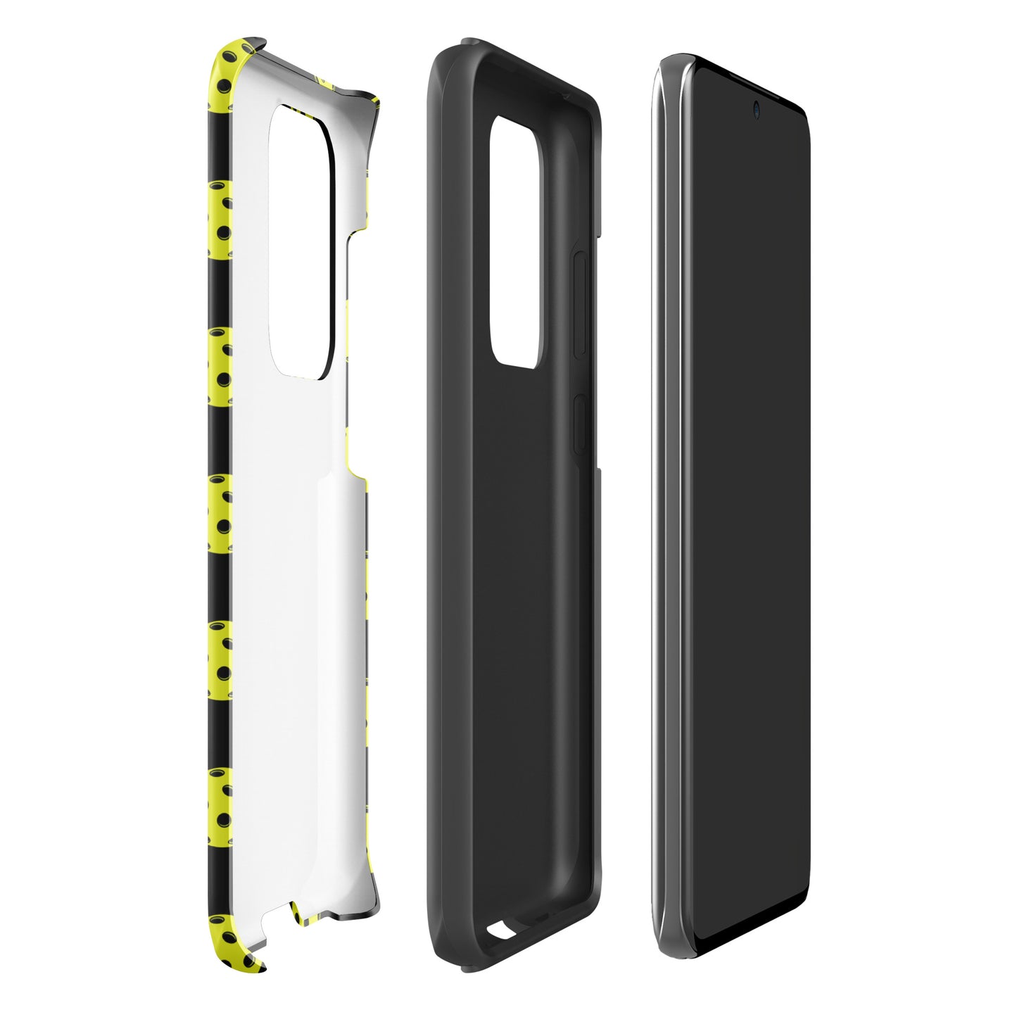 Phone Case with pickleball pattern for Samsung Galaxy, sporty style with premium protection