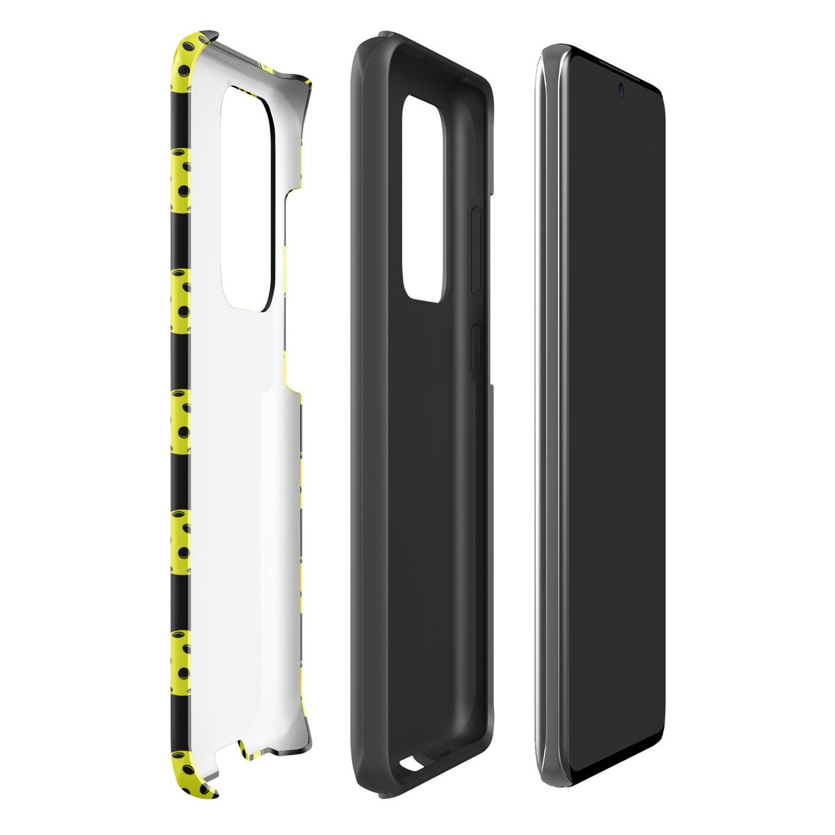 Phone Case with pickleball pattern for Samsung Galaxy, sporty style with premium protection