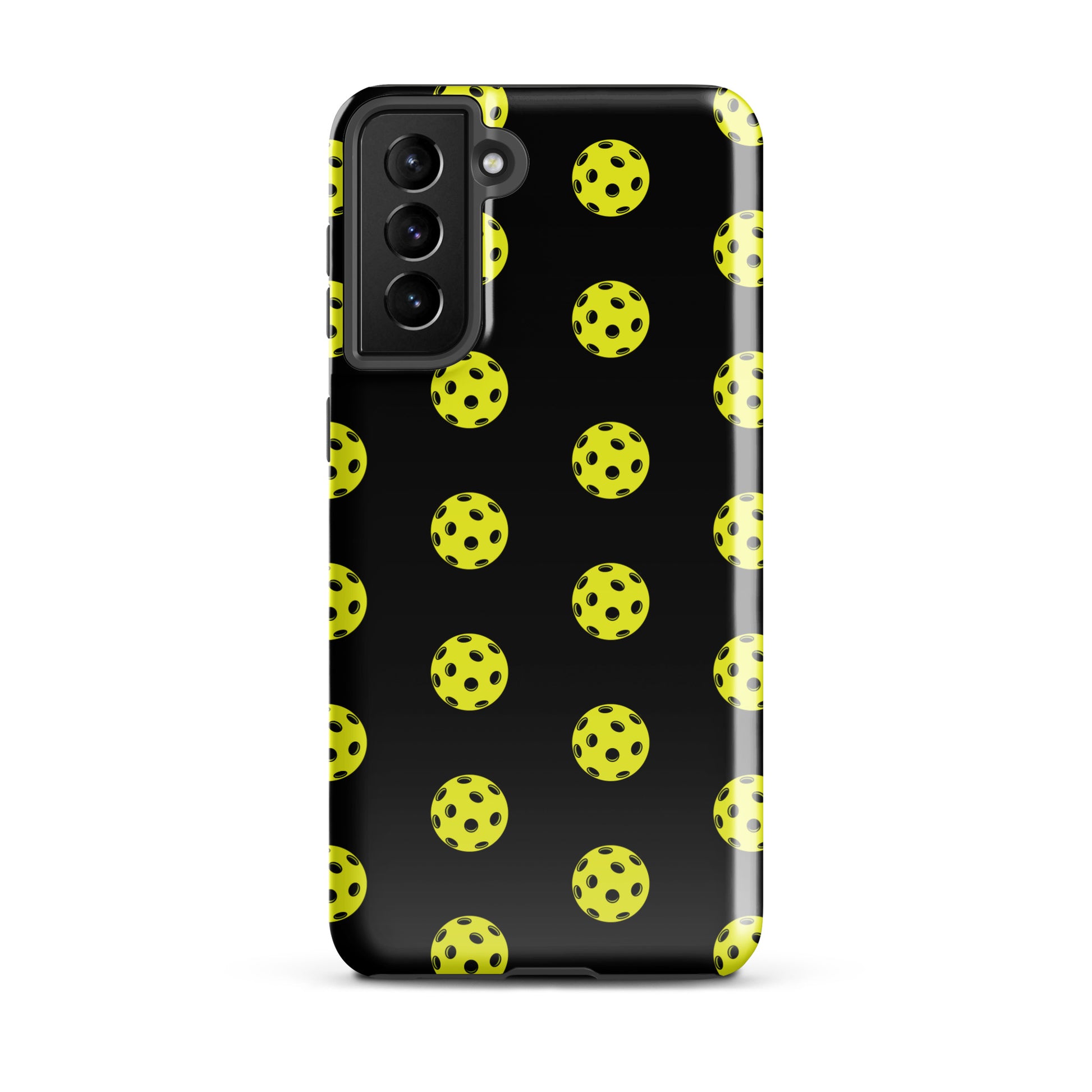 Phone Case for Samsung Galaxy with pickleball pattern, luxury-designed for sporty style and premium protection.