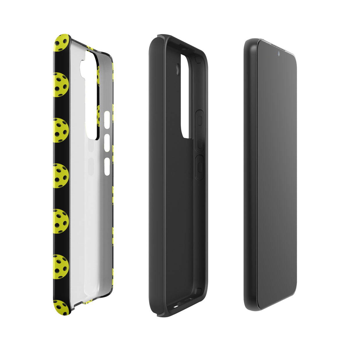 Phone Case for Samsung Galaxy with pickleball pattern showcasing sporty style and premium protection.