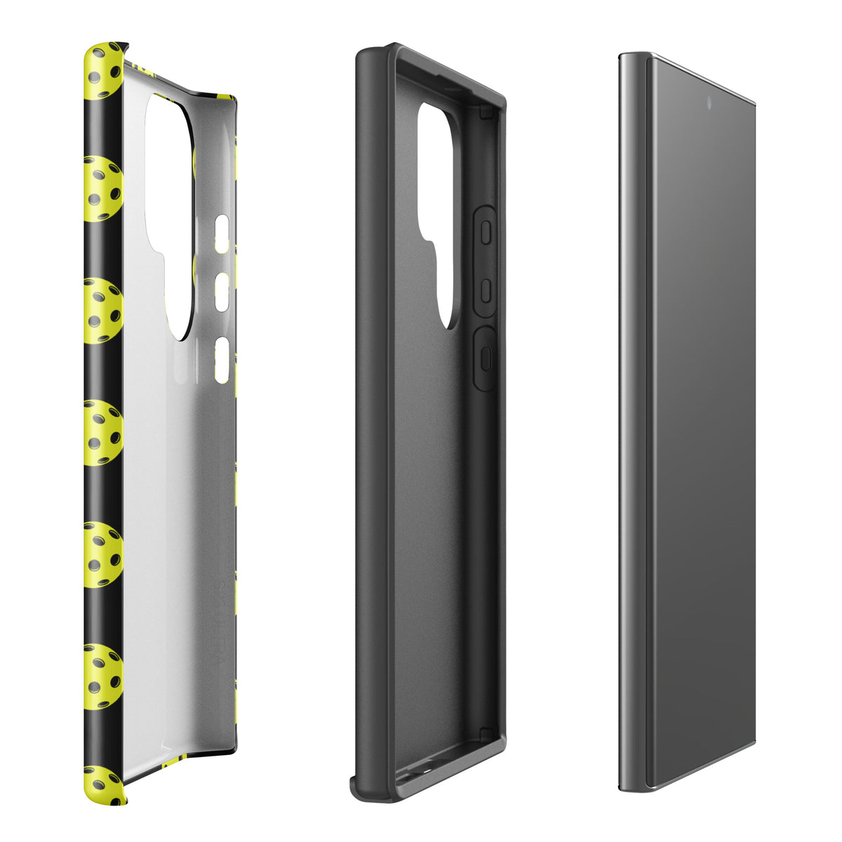 Phone Case for Samsung Galaxy with pickleball pattern for sporty style and premium protection.