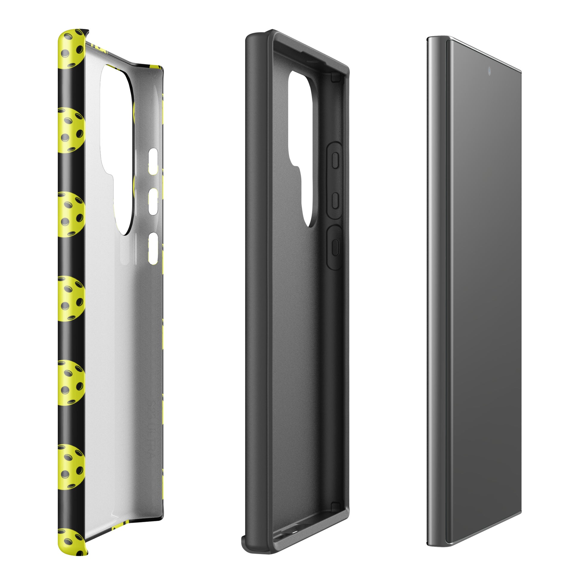 Phone Case for Samsung Galaxy with pickleball pattern for sporty style and premium protection.