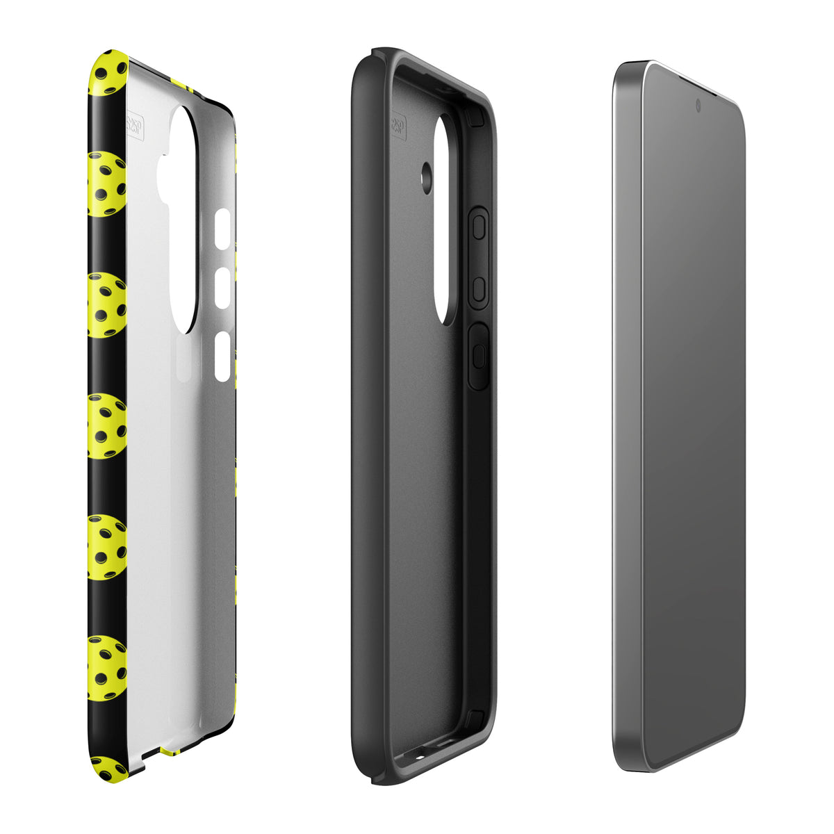 Phone Case for Samsung Galaxy with pickleball pattern showcasing sporty style and premium protection.