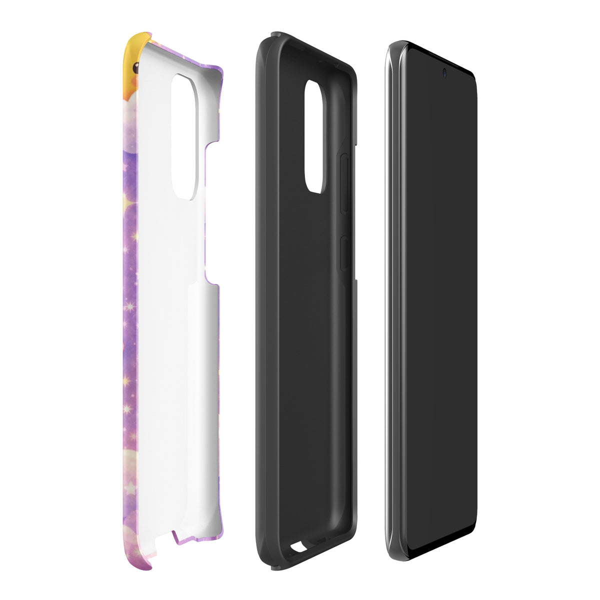 Phone Case for Samsung Galaxy with Cute Bunny Moon Design - Cozy and Durable
