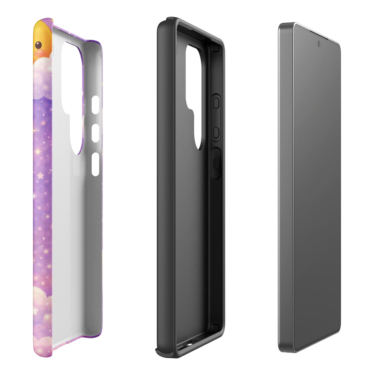 Phone Case for Samsung Galaxy with dreamy bunny moon design showcasing charming celestial theme.