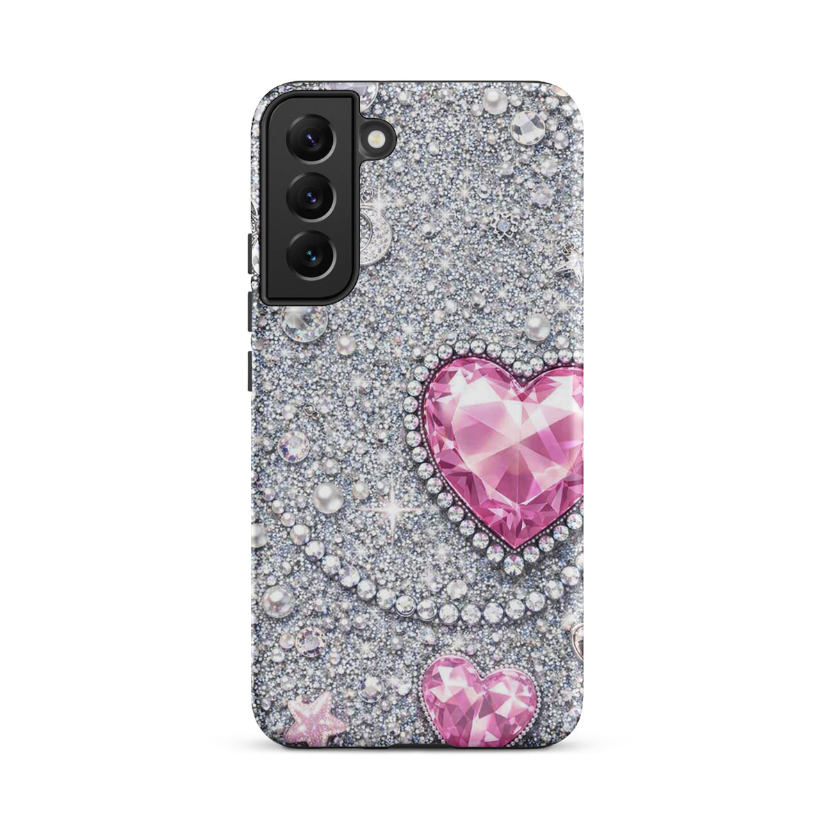 Phone Case for Samsung Galaxy - Sparkling Heart Glam