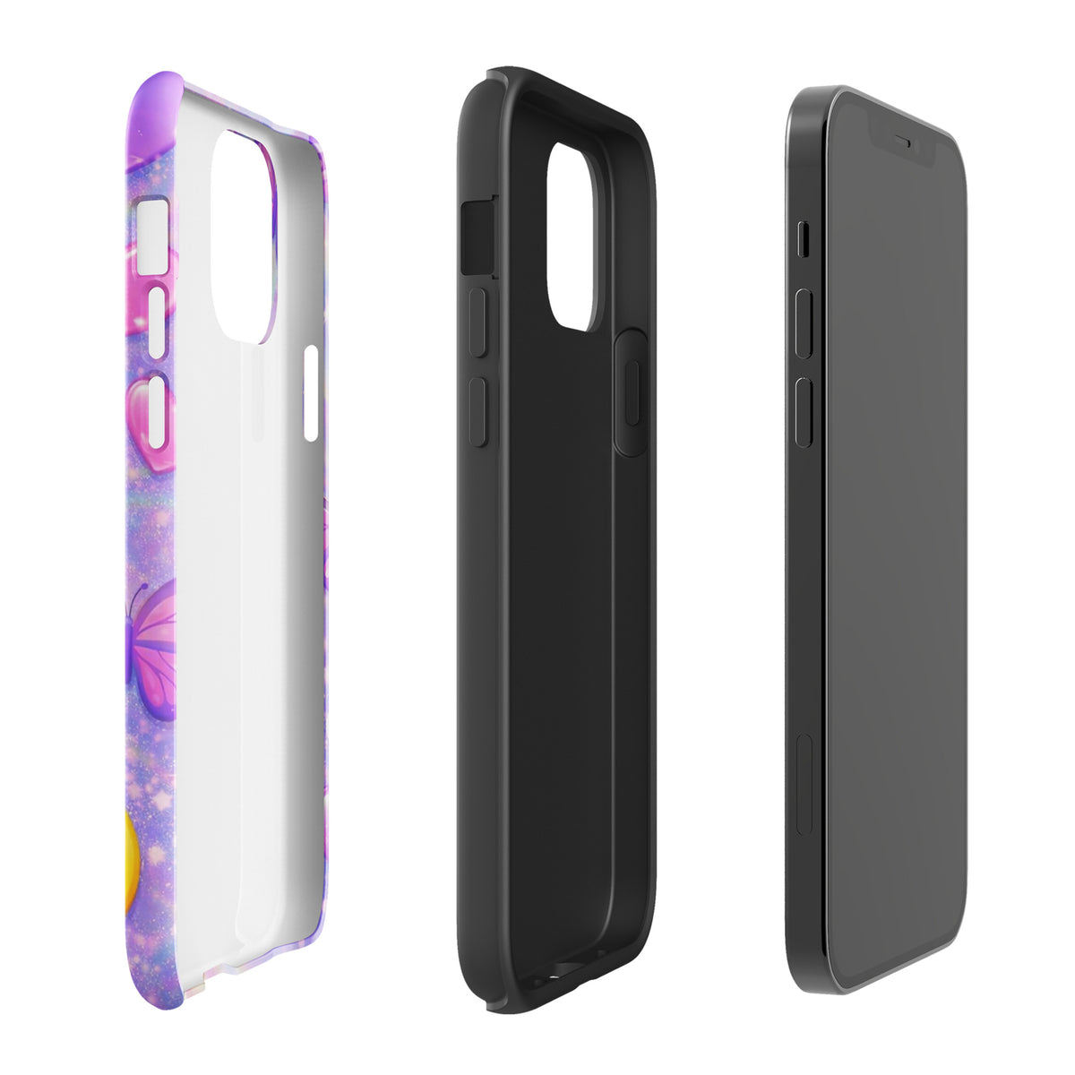 Phone Case for iPhone - Sparkle Heart Fantasy Case (xx203)