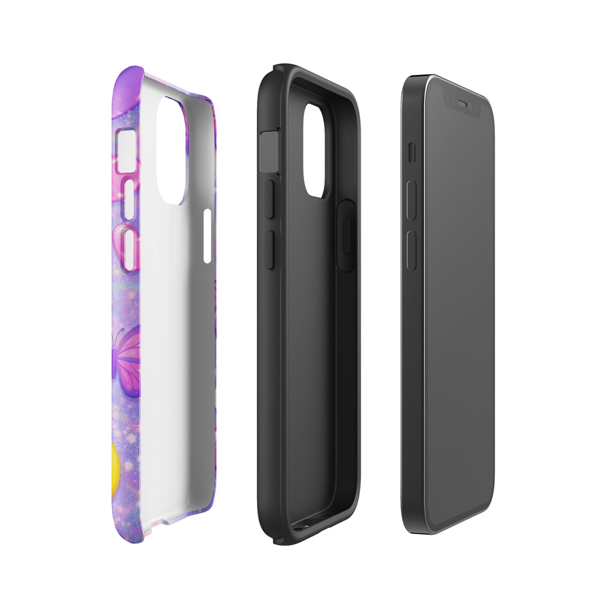 Phone Case for iPhone - Sparkle Heart Fantasy Case (xx203)