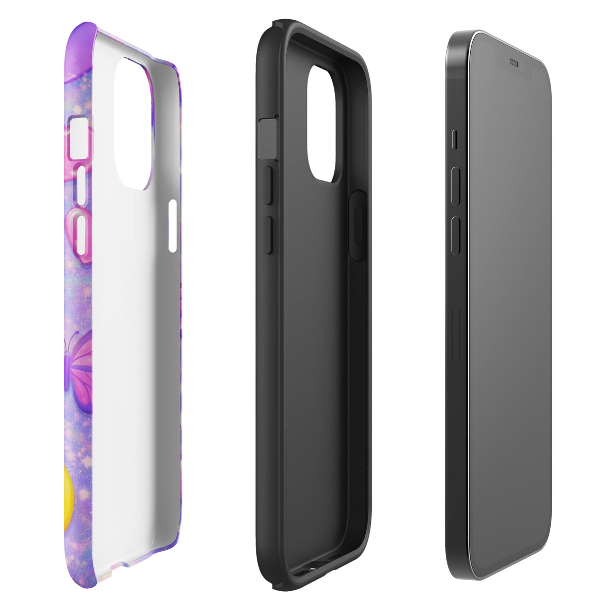 Phone Case for iPhone - Sparkle Heart Fantasy Case (xx203)