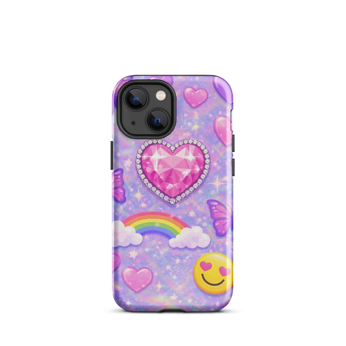 Phone Case for iPhone - Sparkle Heart Fantasy Case (xx203)
