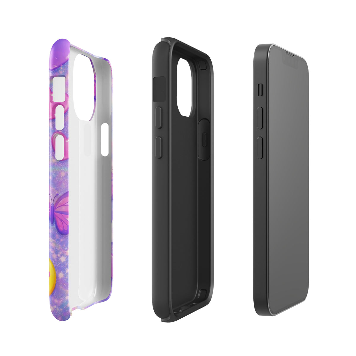 Phone Case for iPhone - Sparkle Heart Fantasy Case (xx203)