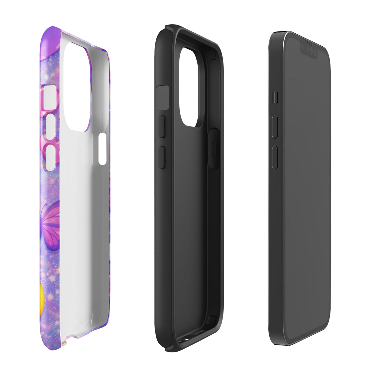 Phone Case for iPhone - Sparkle Heart Fantasy Case (xx203)