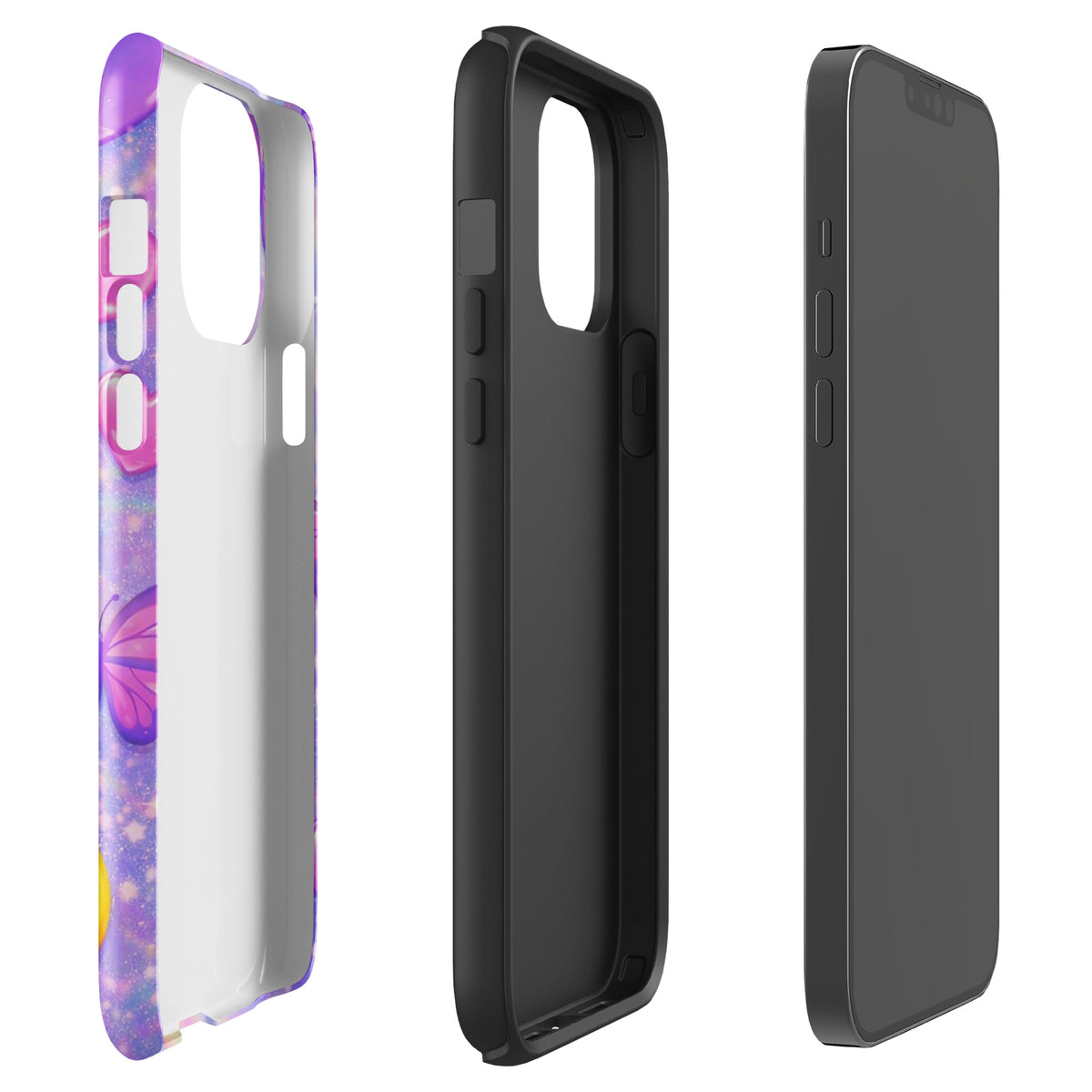 Phone Case for iPhone - Sparkle Heart Fantasy Case (xx203)