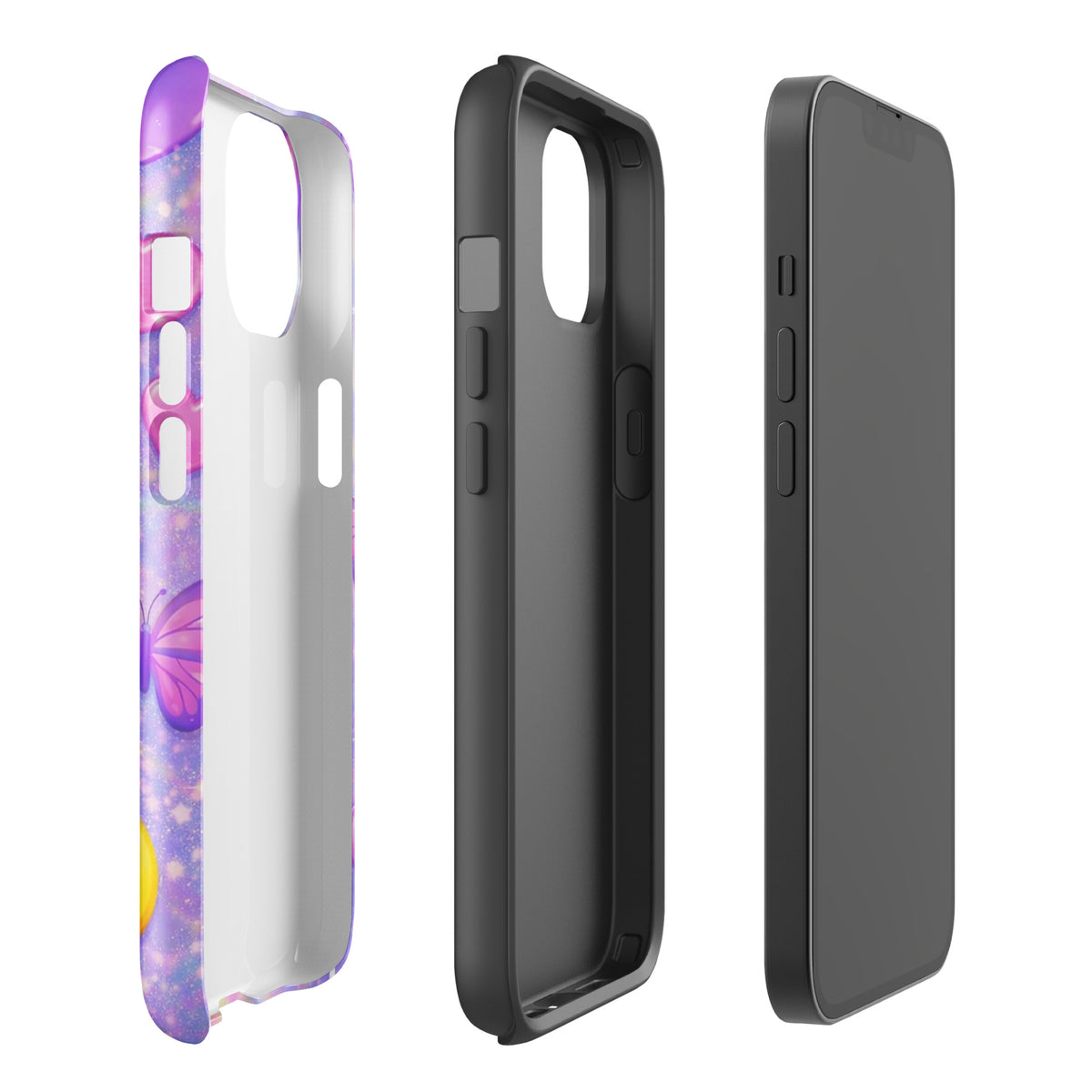 Phone Case for iPhone - Sparkle Heart Fantasy Case (xx203)