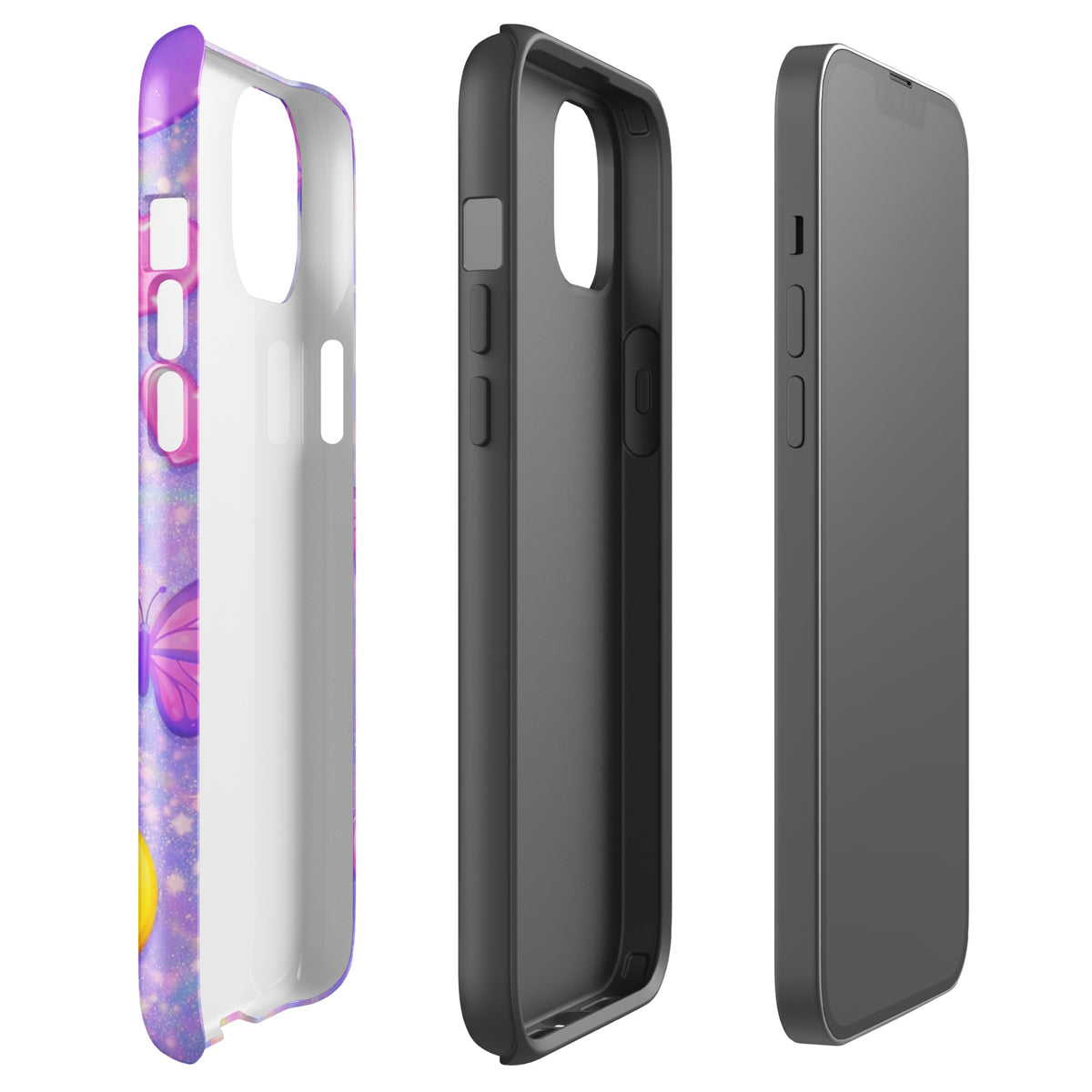 Phone Case for iPhone - Sparkle Heart Fantasy Case (xx203)