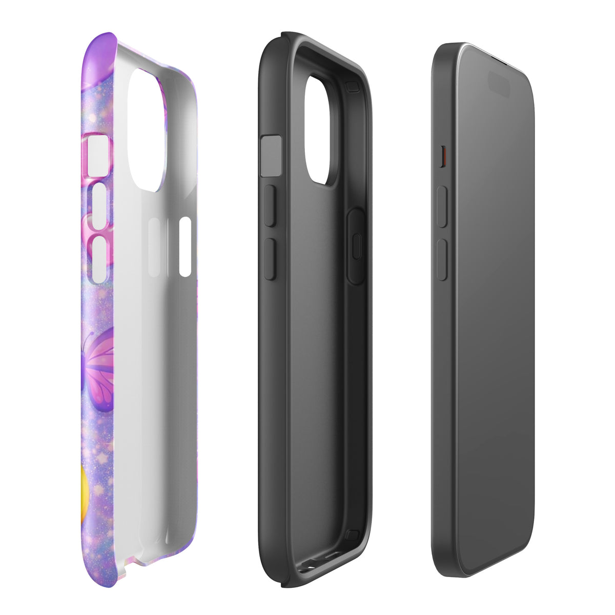 Phone Case for iPhone - Sparkle Heart Fantasy Case (xx203)