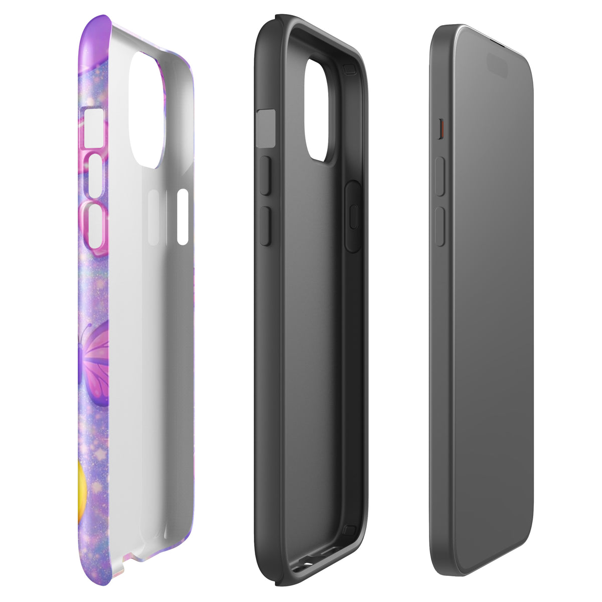 Phone Case for iPhone - Sparkle Heart Fantasy Case (xx203)