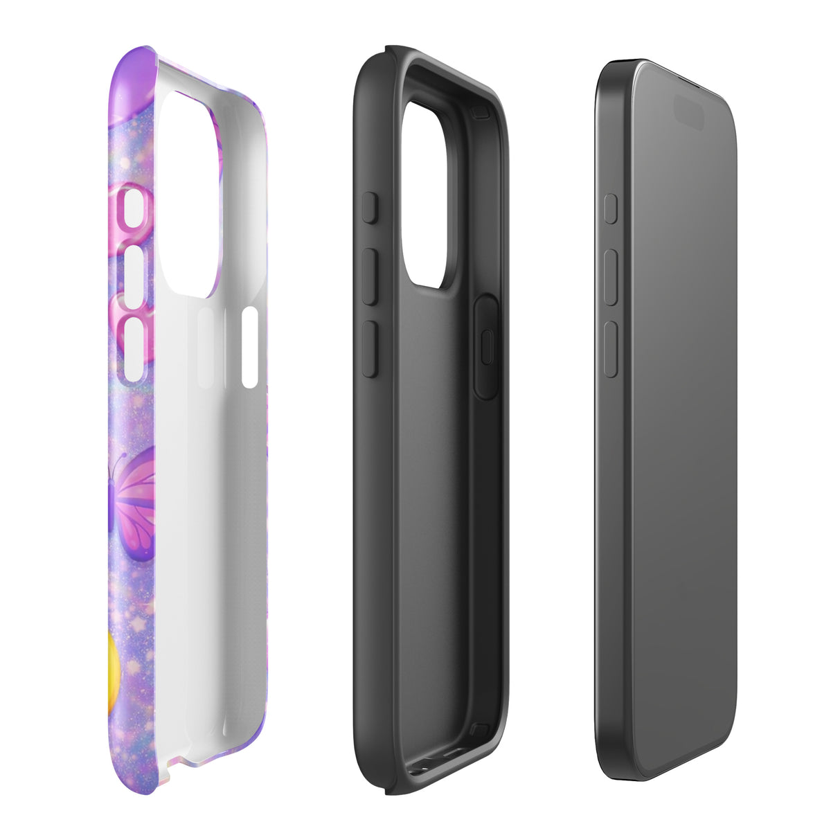 Phone Case for iPhone - Sparkle Heart Fantasy Case (xx203)