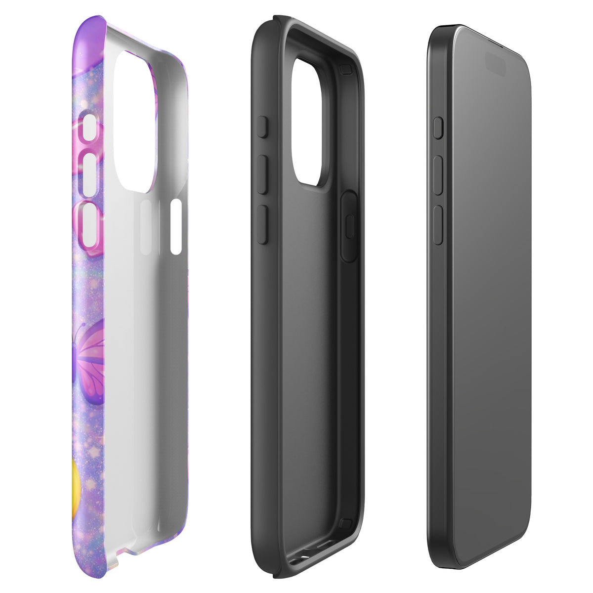 Phone Case for iPhone - Sparkle Heart Fantasy Case (xx203)