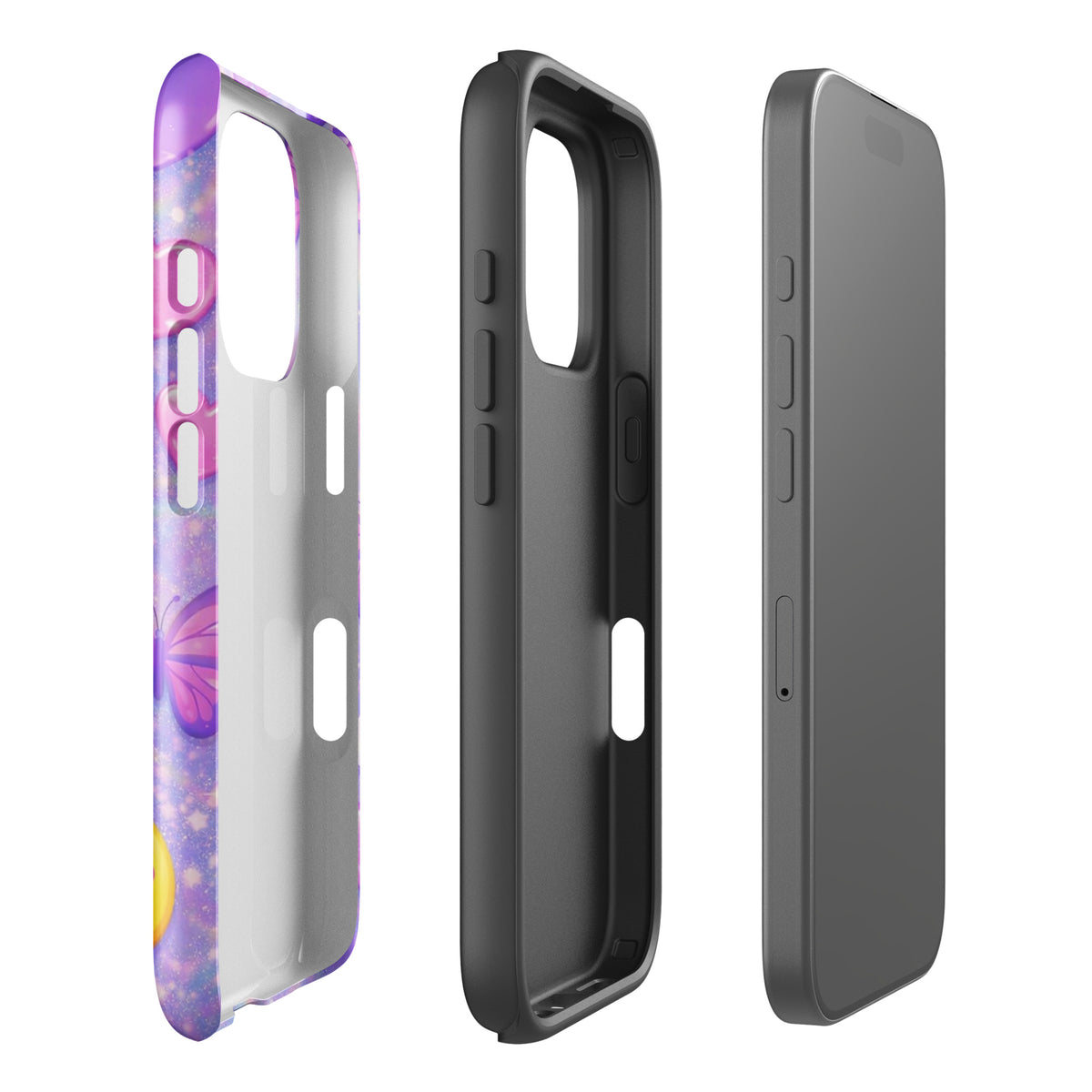 Phone Case for iPhone - Sparkle Heart Fantasy Case (xx203)