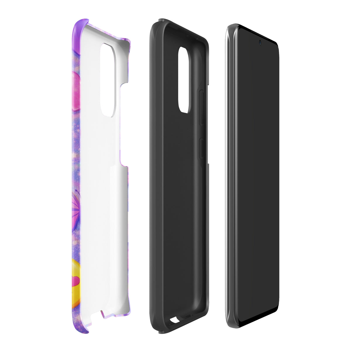 Phone Case for Samsung Galaxy - Sparkle Heart Fantasy Case (xx203)