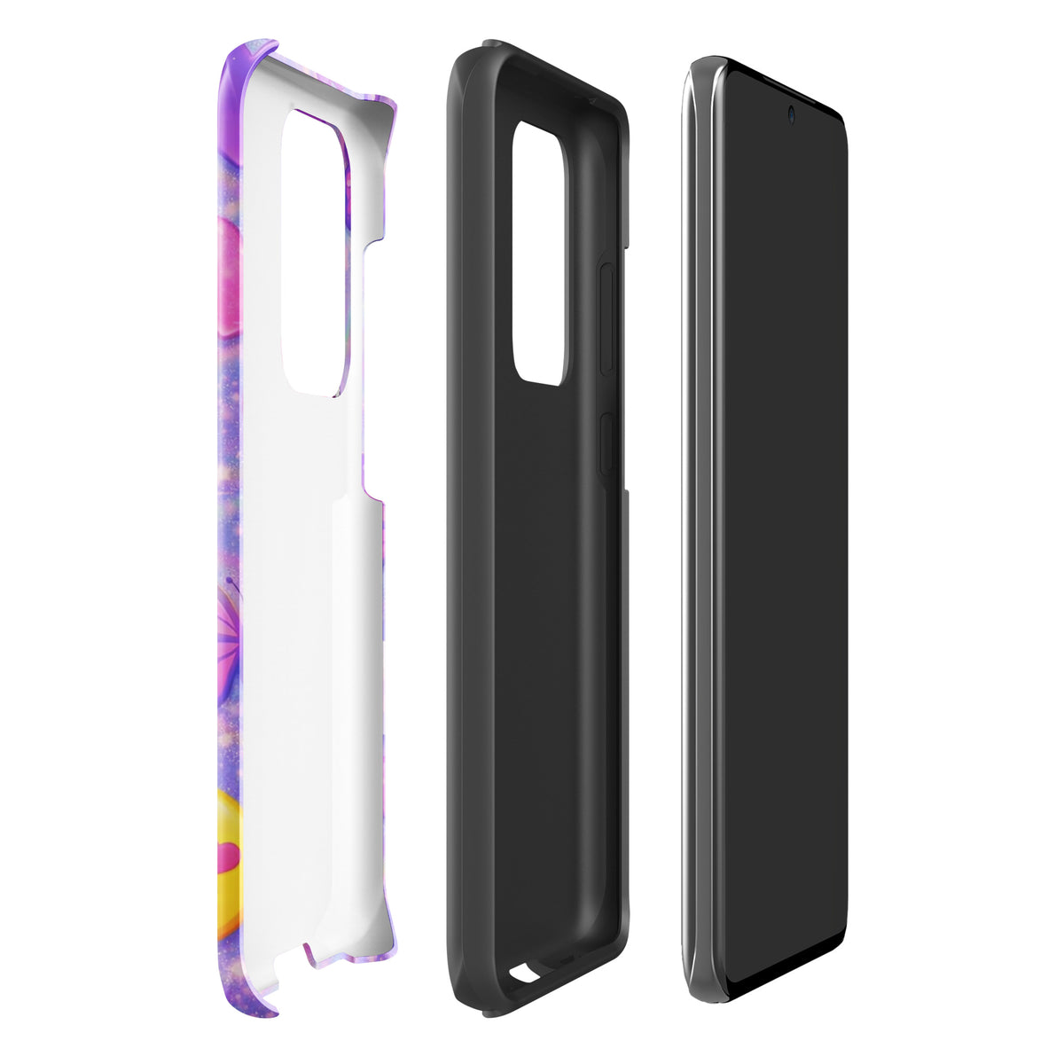 Phone Case for Samsung Galaxy - Sparkle Heart Fantasy Case (xx203)