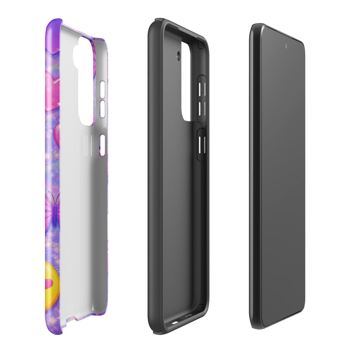 Phone Case for Samsung Galaxy - Sparkle Heart Fantasy Case (xx203)