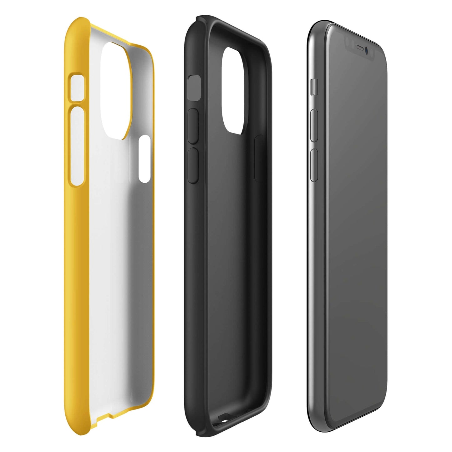 Phone Case with Smiley Paw Print Face design for pet lovers, compatible with iPhone, featuring colorful and durable protection.