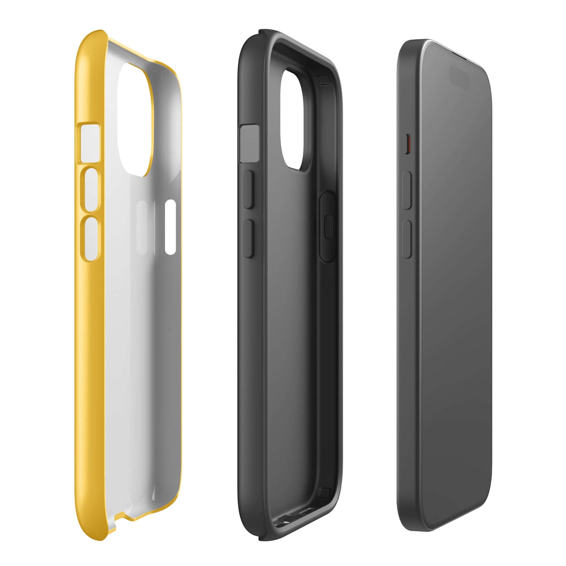 Phone Case for iPhone featuring smiley paw print face design for playful pet lovers, showcasing durable construction and vibrant colors.