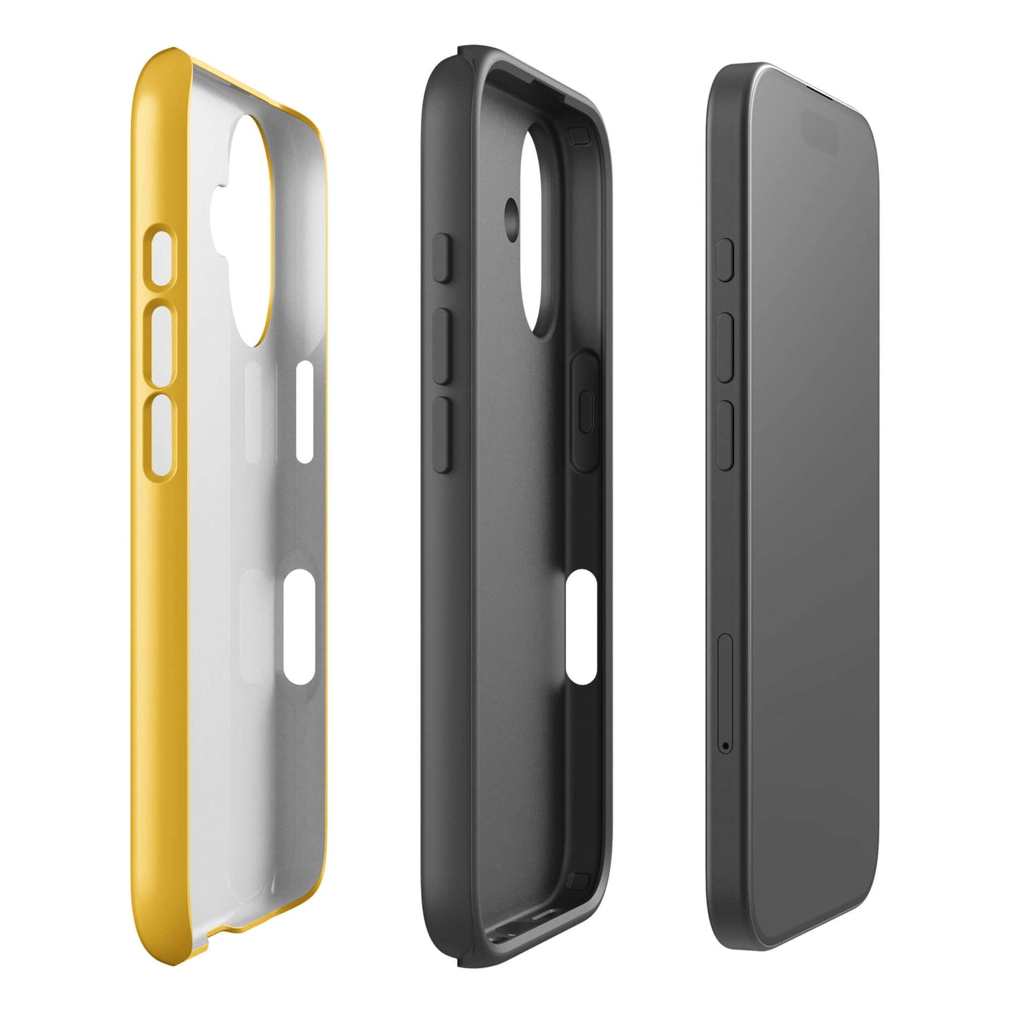 Phone Case for iPhone with playful smiley paw print face design for pet lovers, showcasing durable and colorful exterior.