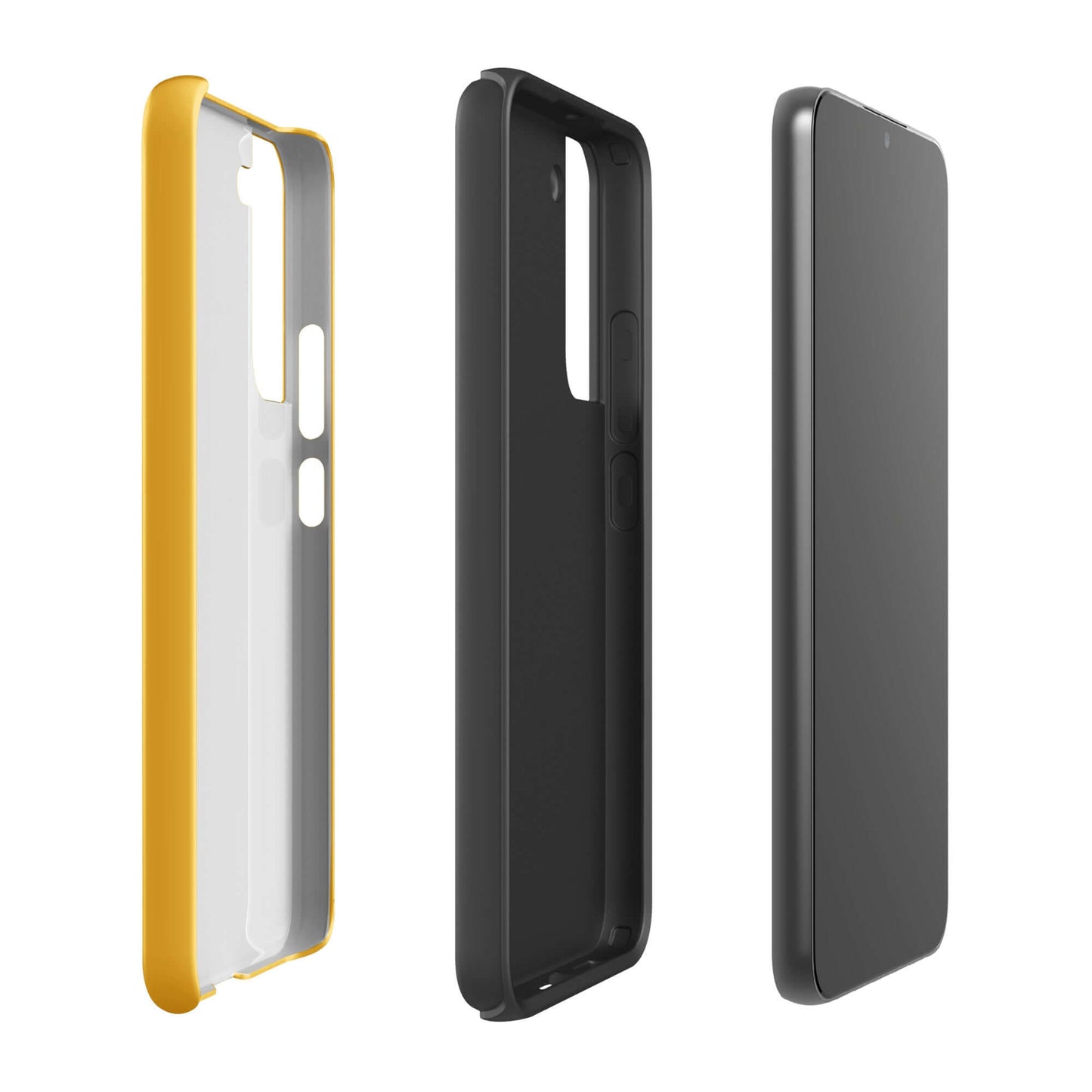 Phone Case for Samsung Galaxy with smiley paw print design, perfect for pet lovers seeking vibrant, durable protection for their device.