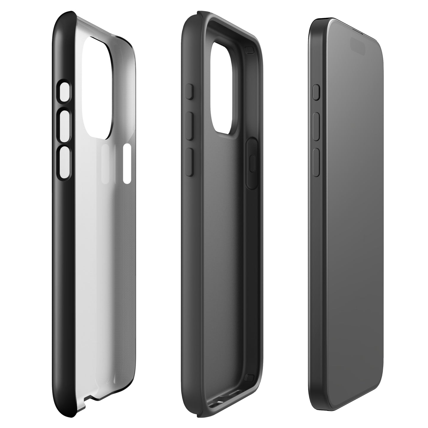 Minimalist sea turtle silhouette phone case for iPhone with geometric design, showcasing sleek and modern aesthetics.