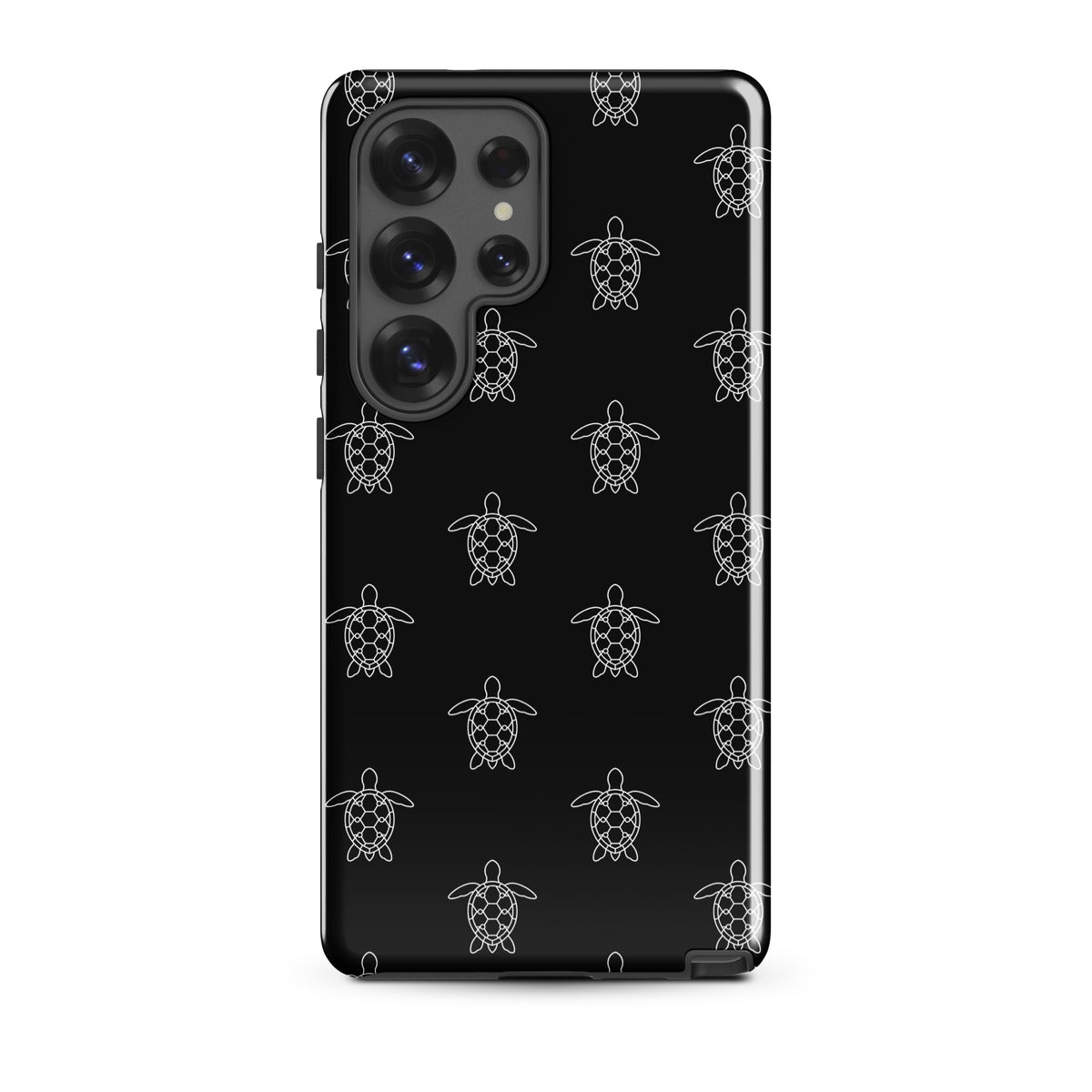Phone Case for Samsung Galaxy with minimalist sea turtle pattern and modern geometric design