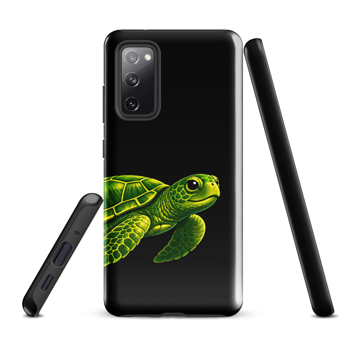 Samsung Galaxy phone case with sea turtle design, vibrant colors, ocean-inspired elegance, and durable protection.