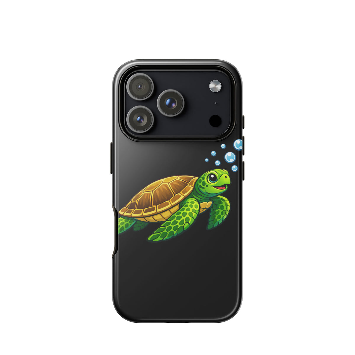 Phone Case for iPhone with sea turtle artwork featuring vibrant ocean-inspired design.